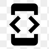 Developer Mode PNG icon, filled style, transparent background