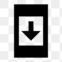 PNG System Security Update icon, sharp style, transparent background