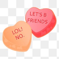 Friend zoned word png sticker illustration, transparent background. Free public domain CC0 image.