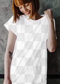 T-shirt PNG mockup women&rsquo;s apparel fashion