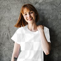 T-shirt PNG mockup women’s apparel fashion