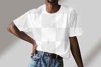 PNG t-shirt mockup men&rsquo;s apparel fashion