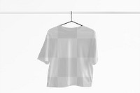 T-shirt mockup png transparent, women’s fashion in casual style