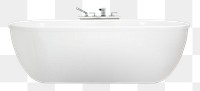 Freestanding modern bathtub png mockup bathroom furniture