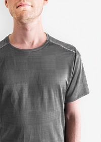 Men&#39;s tee mockup png apparel and fashion shoot