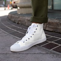 Png ankle sneakers mockup street style apparel and footwear
