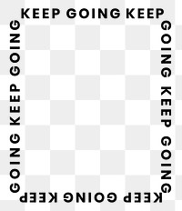 Png text keep going in square on transparent background