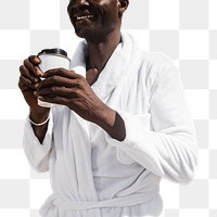 Png bathrobe mockup men’s fashion shoot