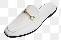 Women&#39;s white muller shoes png