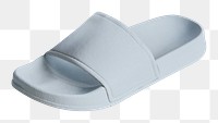 White slide sandal png summer beach slipper