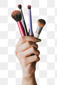 Makeup tools png, beauty blogger