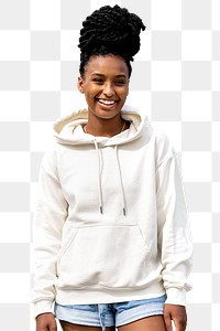 Hoodies png, transparent mockup, streetwear fashion