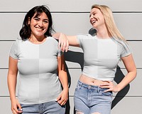 Friends tshirt png mockup, transparent apparel designs that are editable