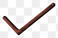 Png red check mark sign