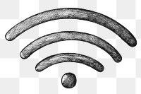 Png wifi symbol cartoon clipart black and white