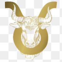 Taurus PNG astrological signs sticker black zodiac symbol