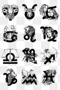 Png astrological signs sticker zodiac symbol