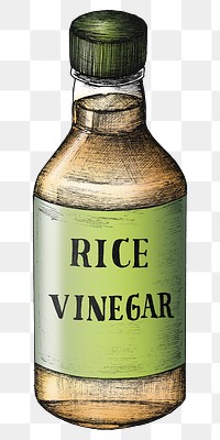 Colorful komezu rice vinegar png