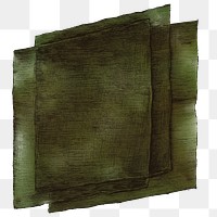 Nori seaweed sheets transparent png