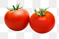 Red tomato png clipart, vegetable, organic ingredient