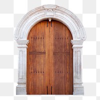 Wooden church door png clipart, doric capital architecture