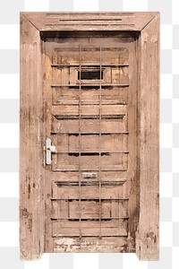 Watercolor security png door clipart, old architecture