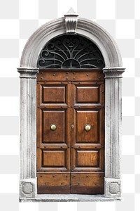 Panel door png clipart, barrel vault entrance