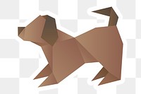 Sticker png origami animal craft