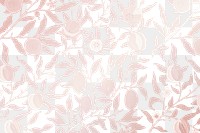 Vintage floral png background, pink pattern in aesthetic design