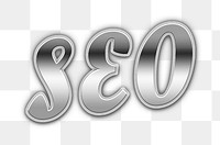 Neon 80s seo silver font word png lines