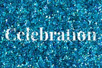 Png celebration glittery typography message