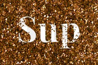 Png sup glitter typography word