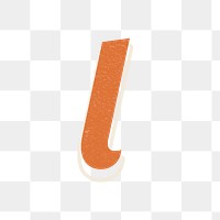 Letter L png alphabet lettering