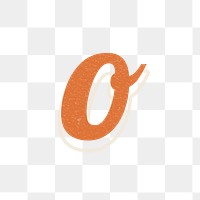 O letter vintage font lettering alphabet