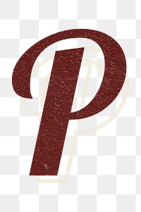 Letter P abc calligraphy handwriting font and typography png