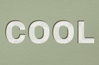 Png word cool bold font typography