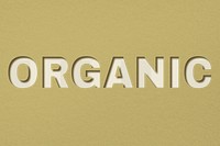 Png text organic typeface paper texture