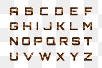 Png alphabet galaxy typography transparent