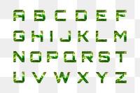 Png alphabet galaxy typography transparent