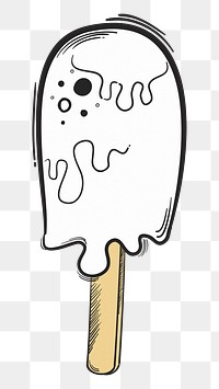 Png ice cream pastel doodle cartoon clipart