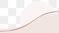 Png rose gold wave background Swiss style