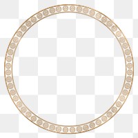 Frame png Lu symbol pattern golden circle/square in Chinese New Year theme