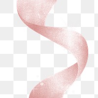 Png pink glitter border with transparent background