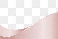 Png dusty pink border with transparent background