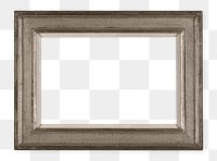 Picture frame mockup PNG sticker, home decor, vintage bronze design