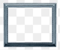 Frame mockup PNG clipart, home decor, vintage gray design