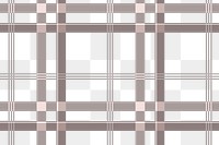 Brown seamless png background, tartan plaid pattern, traditional transparent design