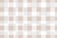 Seamless plaid png background transparent, beige checkered pattern design