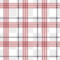 Tartan pattern png background transparent, red traditional design