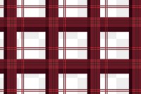 Tartan pattern png background, red traditional design